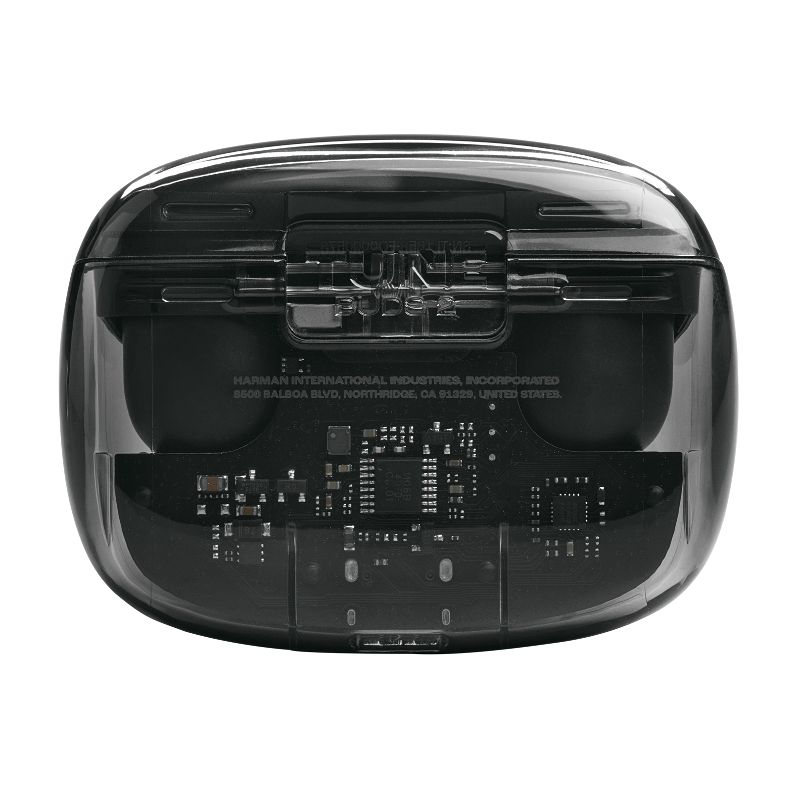 JBL Tune Buds 2 Ghost Edition - Ghost Black - True Wireless Noise Cancelling Earbuds - Right